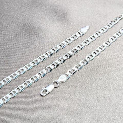 Pulsera Básica 04.420.0020.07 Plata Rodinada, Pulido, Plateado