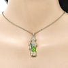 Dije Religioso 05.210.0016 Oro Laminado, Diseño de San Judas, con Zirconia Cubica Blanca, Pulido, Tricolor