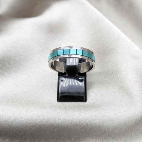 Anillo de Hombre 01.63.0702.12 Acero Inoxidable, Resinado Violeta, Acero