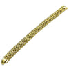 Pulsera Solida 03.213.0380.08 Oro Laminado, Diamantado, Dorado