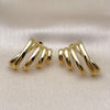 Arete Dormilona 02.282.0027 Oro Laminado, Pulido, Dorado