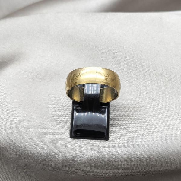 Anillo de Hombre 01.63.0742.09 Acero Inoxidable, Pulido, Dorado