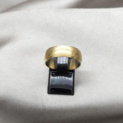 Anillo de Hombre 01.63.0742.09 Acero Inoxidable, Pulido, Dorado