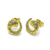 Arete Dormilona 02.196.0186 Oro Laminado, Pulido, Dorado
