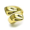 Anillo Elegante 01.60.0016 Oro Laminado, Pulido, Dorado