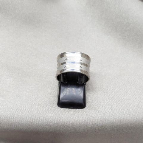 Anillo de Hombre 01.63.0689.11 Acero Inoxidable, Diseño de Delfin, Pulido Azul, Acero