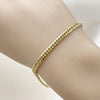 Pulsera Básica 03.213.0299.07 Oro Laminado, Pulido, Dorado