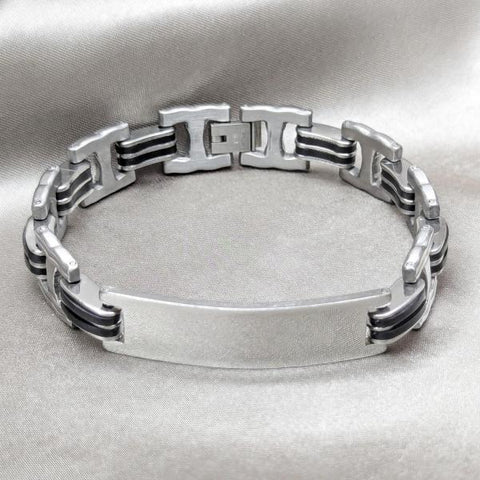 Pulsera Solida 03.63.22965.08 Acero Inoxidable, Pulido, Acero