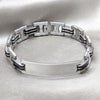 Pulsera Solida 03.63.22965.08 Acero Inoxidable, Pulido, Acero