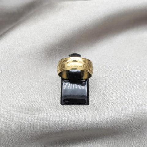 Anillo de Hombre 01.63.0741.08 Acero Inoxidable, Diseño de Escorpion, Pulido, Dorado