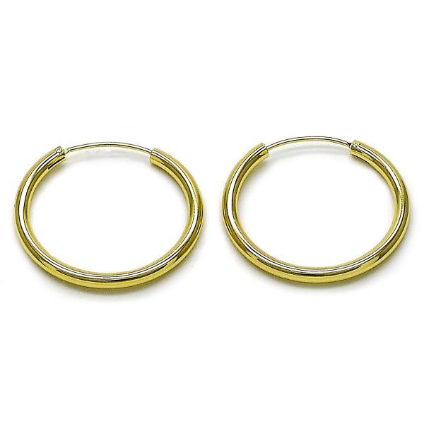 Argolla Mediana 02.213.0816.30 Oro Laminado, Pulido, Dorado