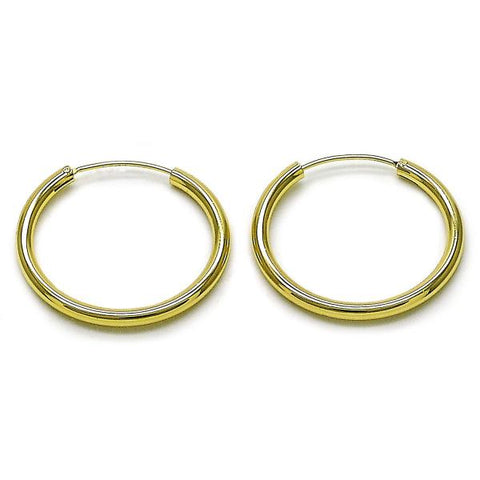 Argolla Mediana 02.213.0816.30 Oro Laminado, Pulido, Dorado