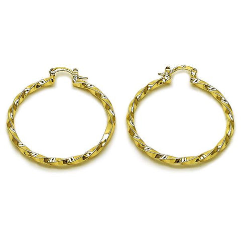 Argolla Mediana 02.170.0542.40 Oro Laminado, Pulido, Dorado