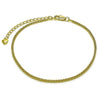 Tobillera Básica 03.213.0349.10 Oro Laminado, Pulido, Dorado