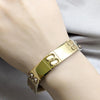 Pulsera Solida 03.63.22939.08 Acero Inoxidable, Pulido, Dorado