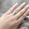 Anillo de Hombre 01.63.0708.08 Acero Inoxidable, Pulido, Rodinado