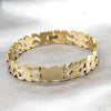 Pulsera Solida 03.63.22955.08 Acero Inoxidable, Pulido, Dorado