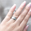 Anillo de Hombre 01.63.0713.07 Acero Inoxidable, Cepillado, Rodinado