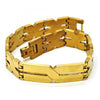 Pulsera Solida 03.114.0283.08 Acero Inoxidable, Pulido, Dorado