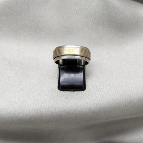 Anillo de Hombre 01.63.0685.09 Acero Inoxidable, Pulido, Dorado