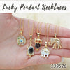 Kit Surtido de 25 Collares con Dije de la Suerte de Oro Laminado al por mayor — SKU 139526