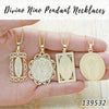 Kit Surtido de 25 Collares con Dije de Divino Niño de Oro Laminado al por mayor — SKU 139532