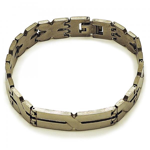 Pulsera Solida 03.114.0283.3.08 Acero Inoxidable, Pulido, Acero
