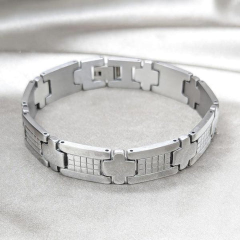 Pulsera Solida 03.63.22934.08 Acero Inoxidable, Pulido, Acero