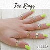Kit Surtido de 40 Anillos para Pie de Oro Laminado al por mayor — SKU 139562