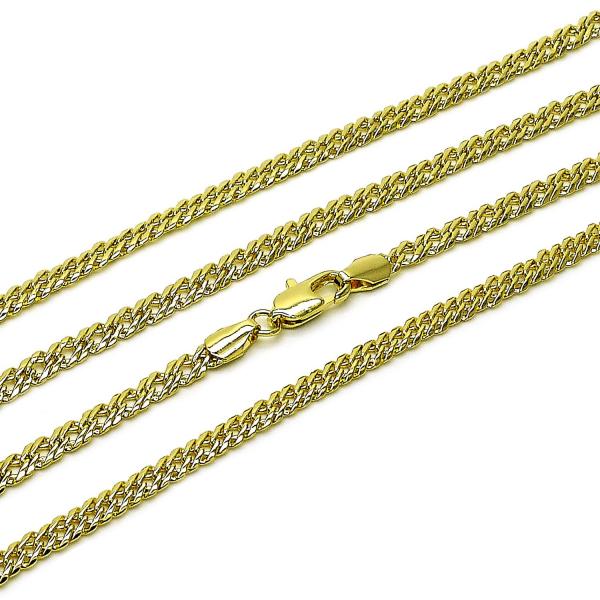 Gargantilla Básica 04.213.0338.24 Oro Laminado, Pulido, Dorado