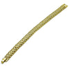 Pulsera Solida 03.213.0378.07 Oro Laminado, Mate, Dorado
