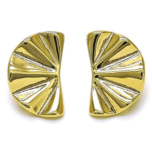 Arete Dormilona 02.418.0001 Oro Laminado, Pulido, Dorado