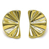 Arete Dormilona 02.418.0001 Oro Laminado, Pulido, Dorado