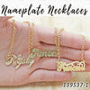 Kit Surtido de 25 Collares Placa de Nombre de Oro Laminado al por mayor — SKU 139537
