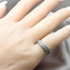 Anillo de Hombre 01.63.0728.05 Acero Inoxidable, Cepillado, Acero