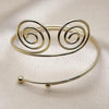 Diseño de Espiral, Pulido, Dorado Diseño de Espiral, Pulido, Dorado