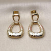 Arete Dormilona 02.170.0562.1 Oro Laminado, Pulido, Tricolor