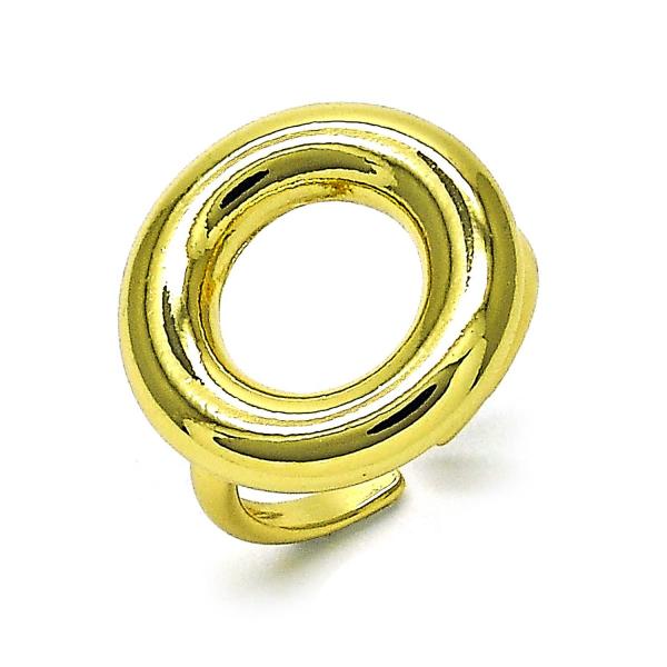 Anillo Elegante 01.341.0145 Oro Laminado, Pulido, Dorado