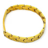 Pulsera con Placa 03.63.1412.08 Acero Inoxidable, Pulido, Dorado