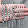 Pulsera Básica 04.420.0020.07 Plata Rodinada, Pulido, Plateado