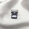 Anillo de Hombre 01.63.0724.08 Acero Inoxidable, Pulido Negro, Acero