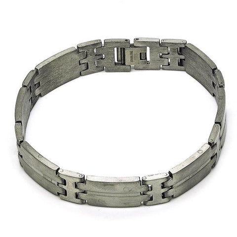 Pulsera Solida 03.114.0360.1.09 Acero Inoxidable, Pulido, Acero
