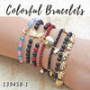 Kit Surtido de 20 Pulseras de Colores de Oro Laminado al por mayor — SKU 139458