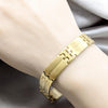 Pulsera Solida 03.63.22942.09 Acero Inoxidable, Pulido, Dorado