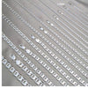 Tobillera Básica 04.420.0023.10 Plata Rodinada, Diseño de Mariner, Pulido, Plateado