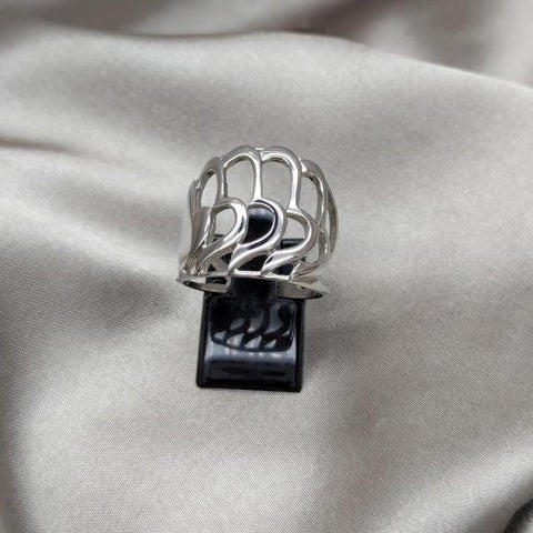 Anillo Elegante 01.63.0683.10 Acero Inoxidable, Pulido, Rodinado