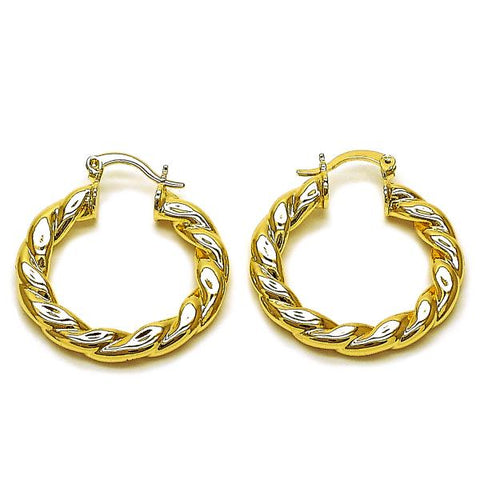 Argolla Mediana 02.170.0555.30 Oro Laminado, Pulido, Dorado