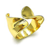 Anillo Elegante 01.60.0015 Oro Laminado, Pulido, Dorado