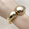 Aro Individual 07.215.0005.05 Oro Laminado, Diseño de Gota, Pulido, Dorado