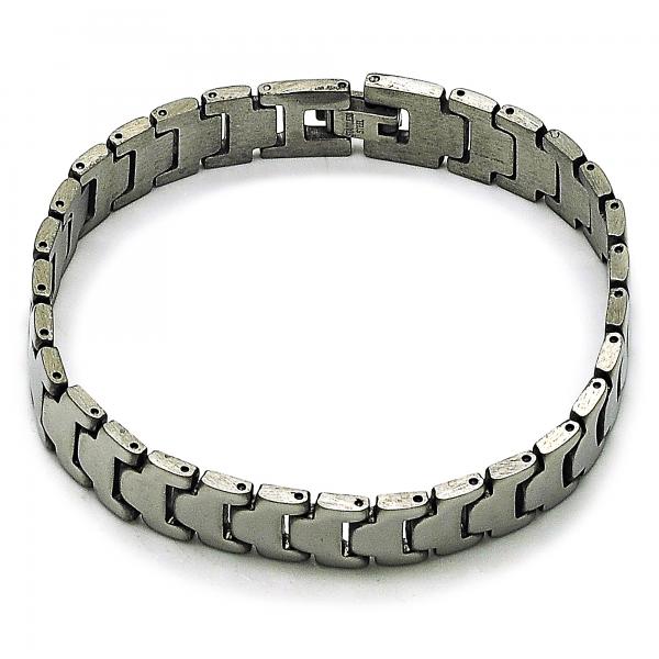 Pulsera Solida 03.114.0380.3.08 Acero Inoxidable, Pulido, Acero